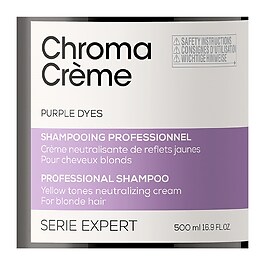Chroma Crème - Champú aclarador para cabello castaño oscuro a negro
